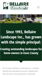 Mobile Screenshot of bellairelandscape.com